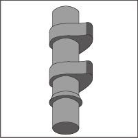 Measurement of Motorcycle CamShaft - Inspect two cams at once and more than five-time faster than CMM.