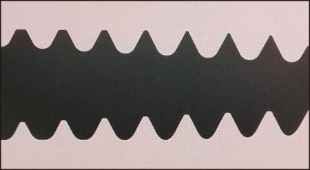 Continuous measurement of thread depth, pitch, thread angle and angle of screw tips.