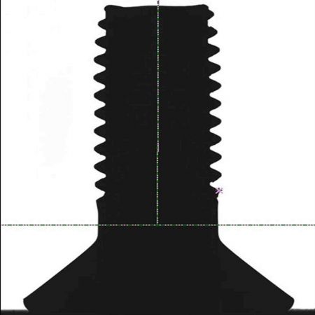 汽車扣件量測 - 確立量測基準線以準確量測螺絲尺寸
