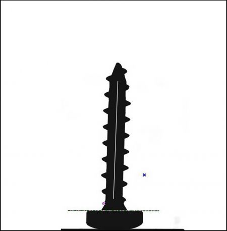 Automatically measure the bending degree of the screw.