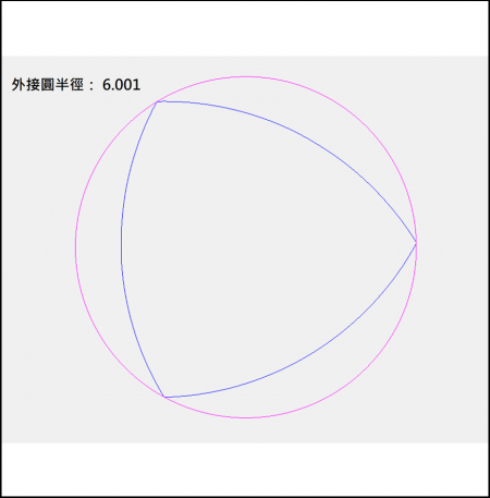 三角柱的掃瞄輪廓