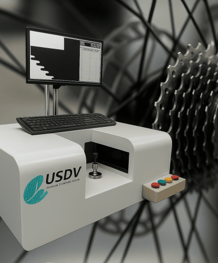 Online Inspection of Bicycle Cassette Dimensions - Inspection speed is reduced from 30+ minutes to under 15 seconds per cassette