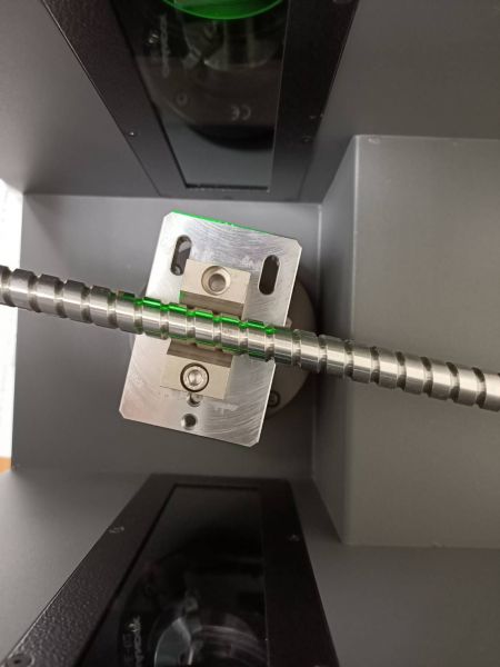 TIMI量測儀針對螺桿橫置擺放的量測設計