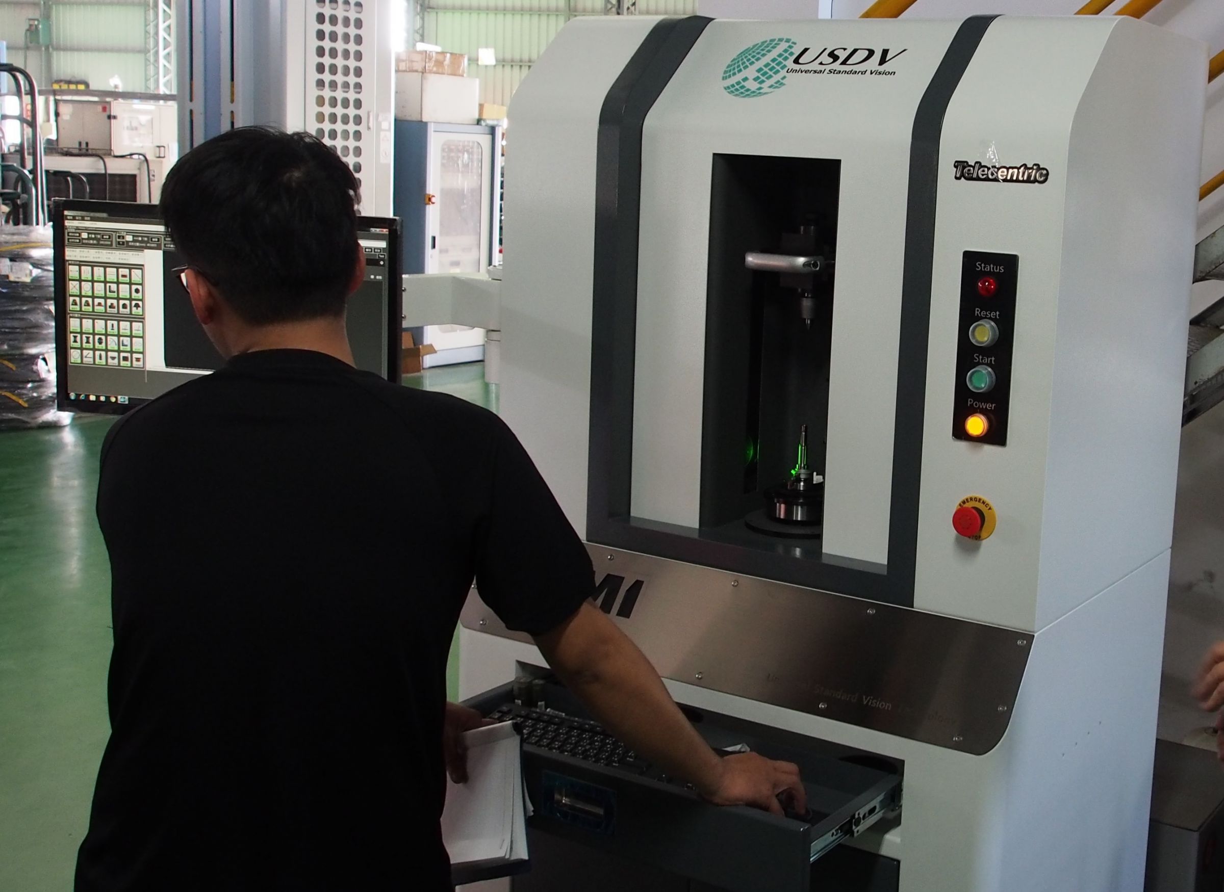 軸件廠導入優適達精密型遠心影像量測儀