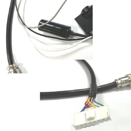 Kabelmontering med elektroniska komponenter - Utrustning för användning av kontrollkablar