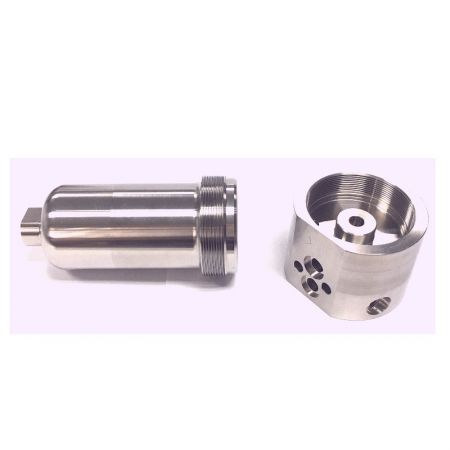 ชิ้นส่วนวาล์วที่ถูกเจาะ - ฮาวสิงและบล็อก SS316