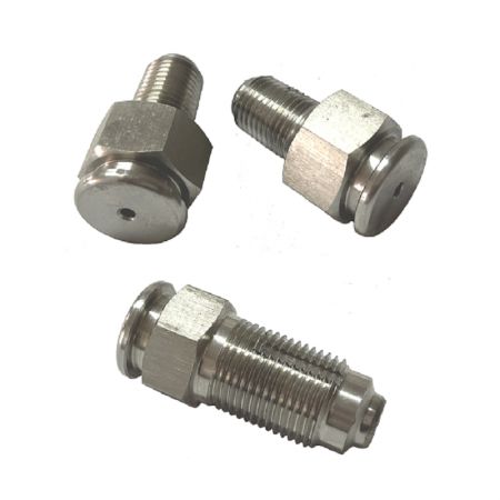 Conector de graxa de dupla esfera - Conector de graxa de dupla esfera com rosca NPT ou UNF