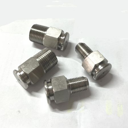 Double Ball Grease Fitting in NPT Thread