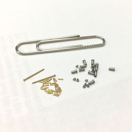 Piezas de metal super pequeñas para necesidades de alta precisión
