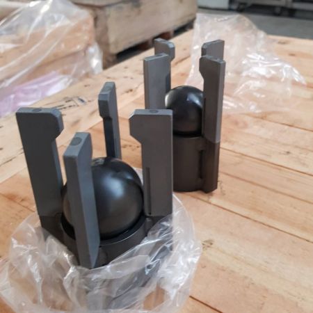 Machined Valve Parts with Surface Treatment - Drilling Part Zinc Phosphated