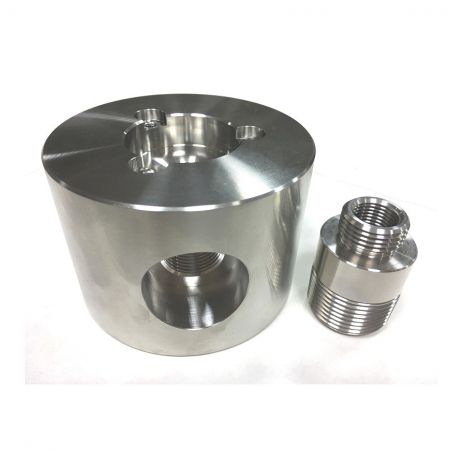 鋼材製造流體控制測量用零件 - 客製化不銹鋼流體控制件