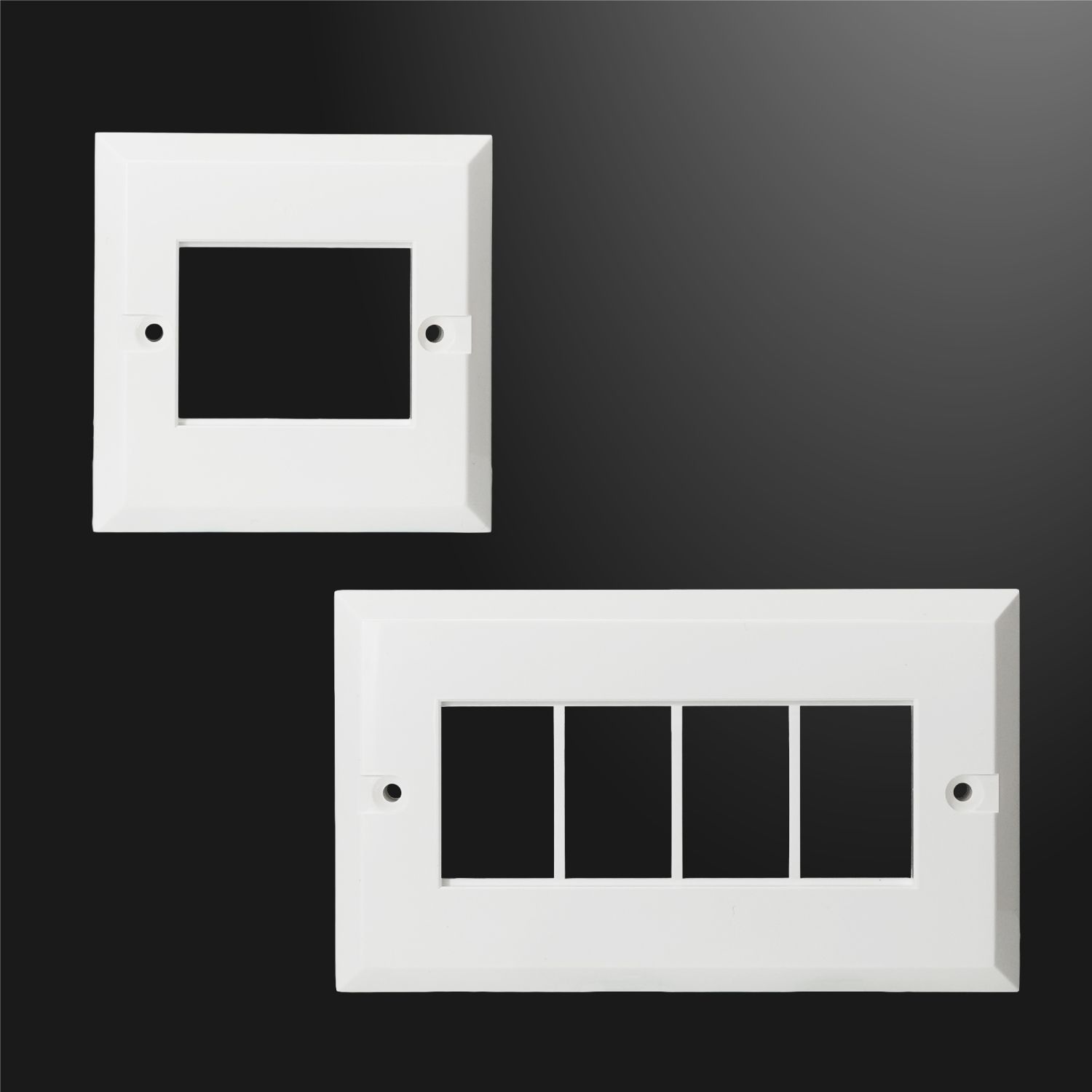 LJ6c Frame (37.5x50mm Inner Spacing), Chamfer Edge