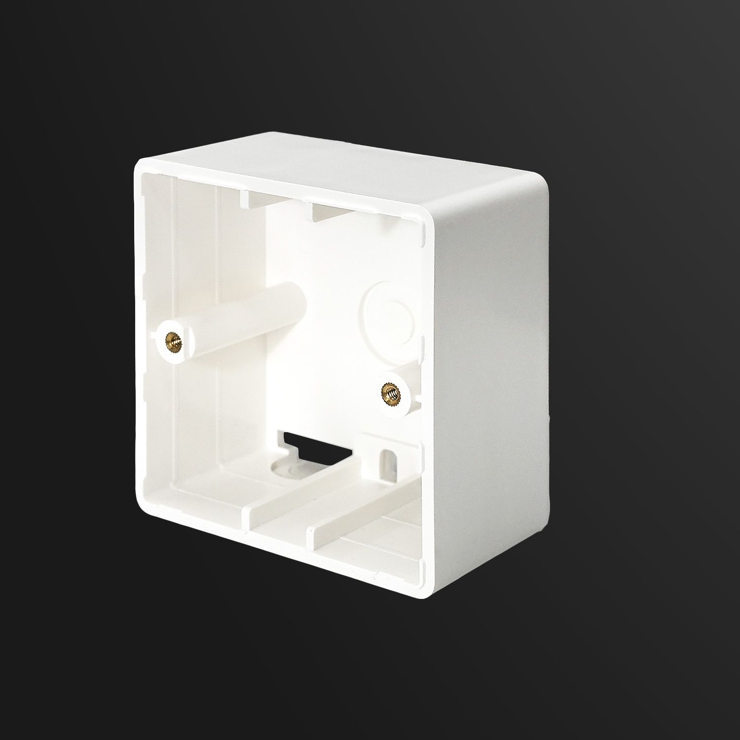 80x80mm Single Gang Mounting Box