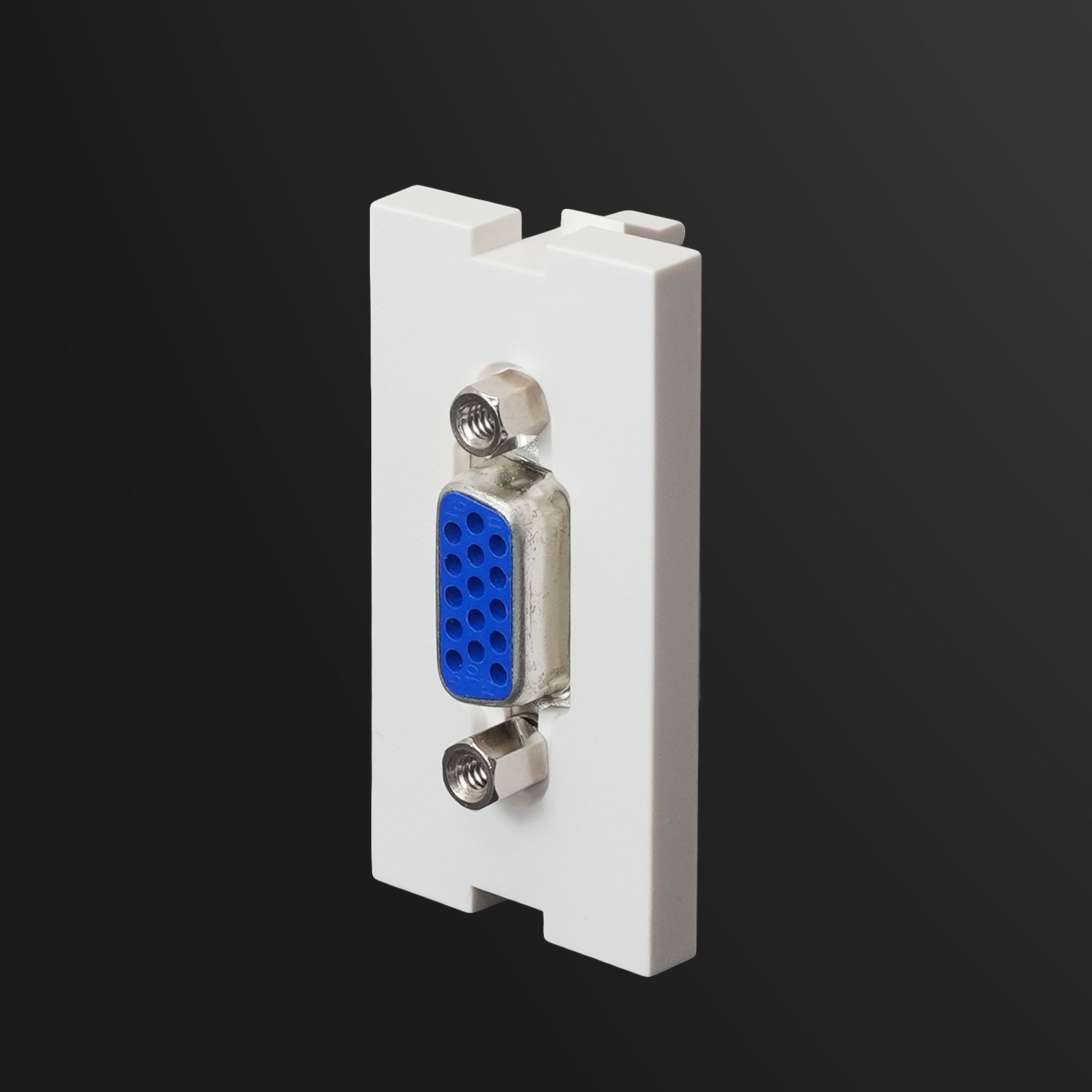 Sub-Insert 1P, D-SUB HD15, 25x50mm