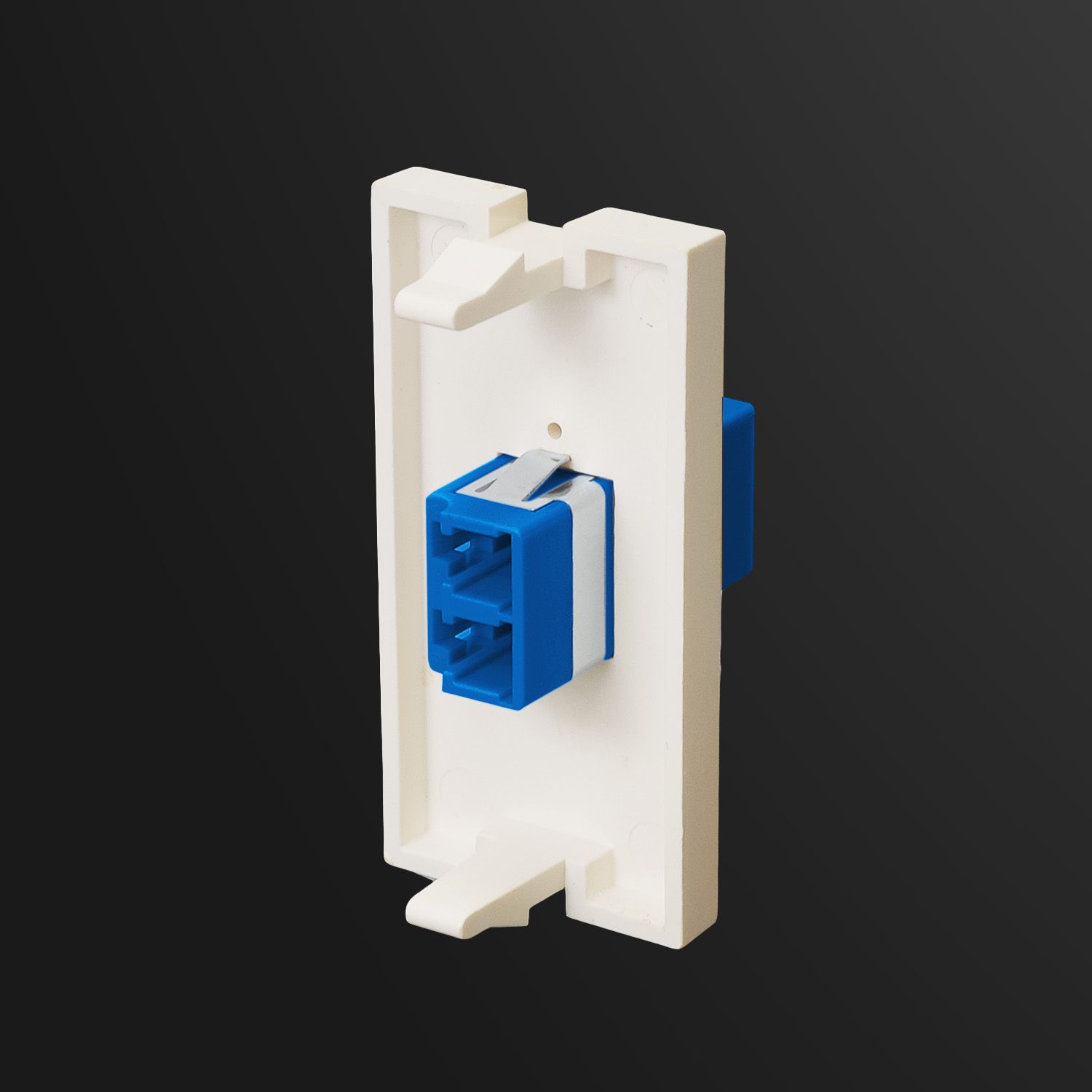 FO Duplex LC |Sub-Insert 1P, LC Duplex Adaptor, 25x50mm (SIPOC01-LC) – HCI