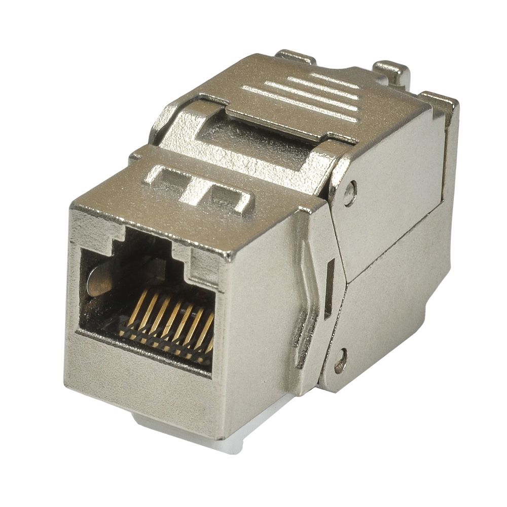 Cat 5e Component Level STP Toolless Type Keystone Jack