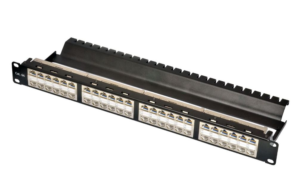 48-port in 1U Double-Shielded Feed-Through - SP48KMCAS High-Density Feed-Through