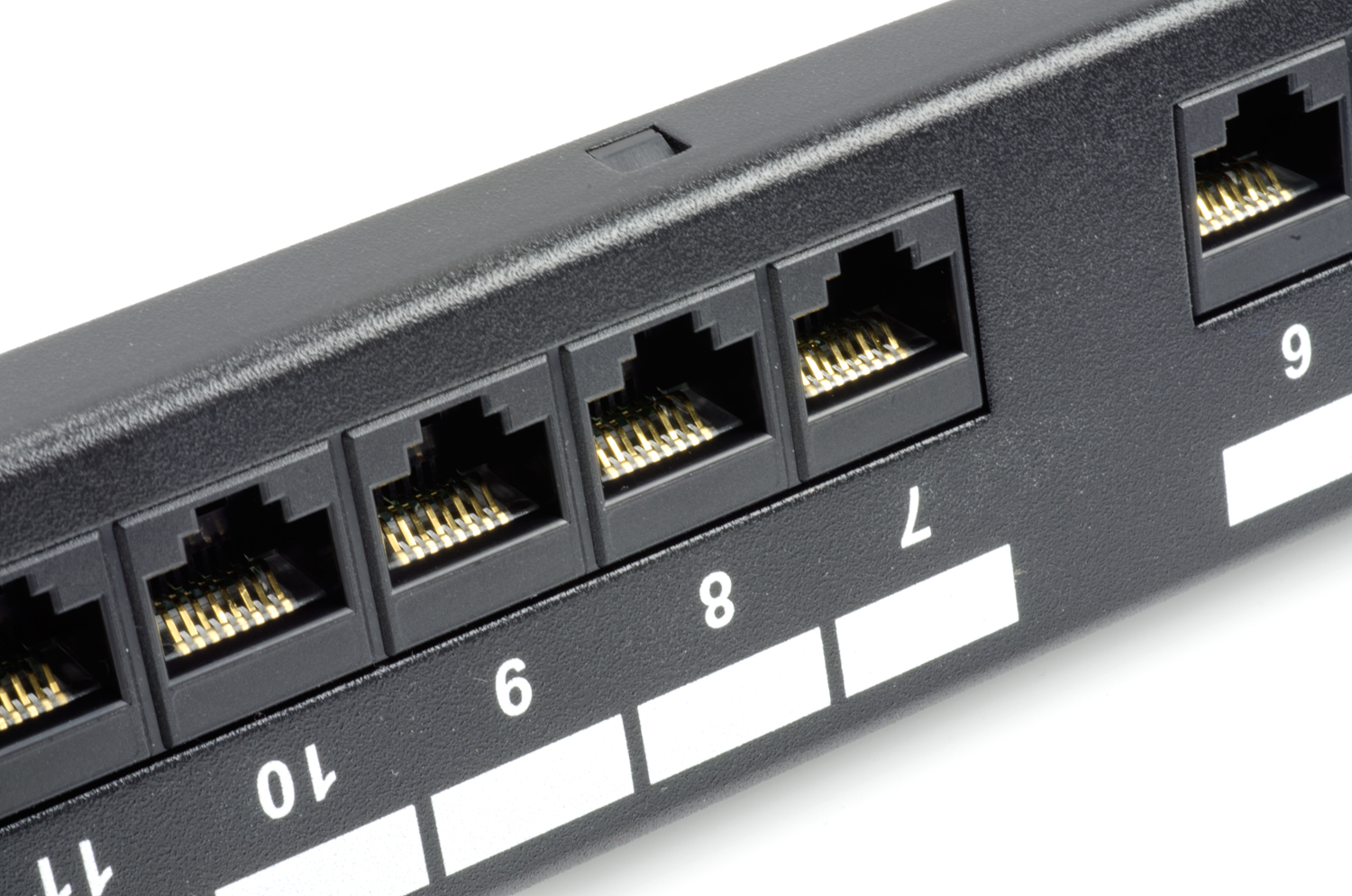 TIA C6 Channel |Unshielded Cat 6 Channel-Level 24-Port Patch Panel ...