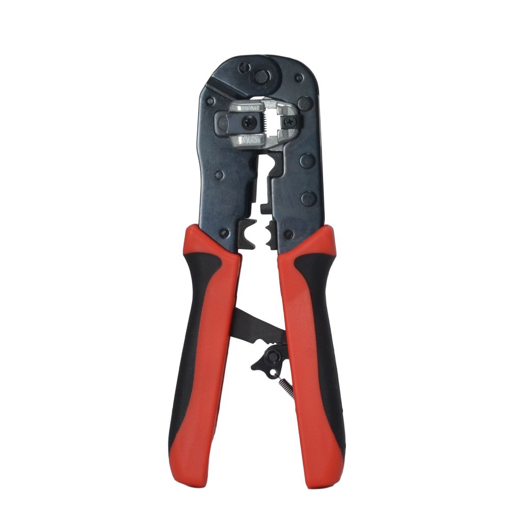 ←Crimp |RJ-45 Plug Crimper with Strip/Cut/Ground Crimp (007A8H06) – HCI