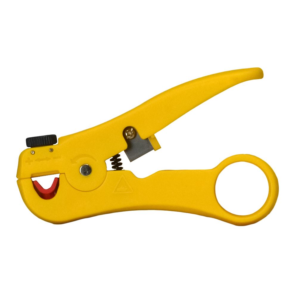 Twisted Pair Adjustable Cable Stripper with Cutter