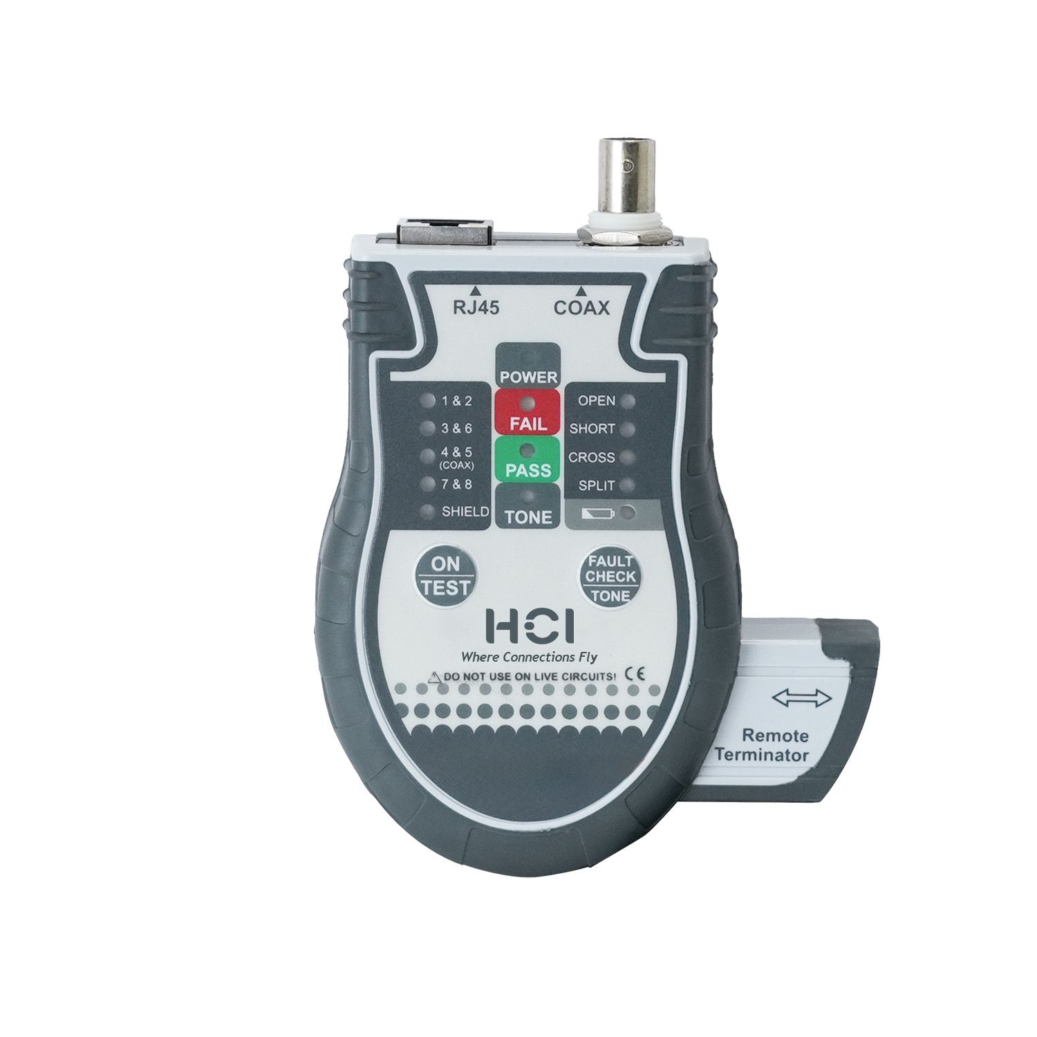 LAN Cable Tester & Toner (by pair/step)