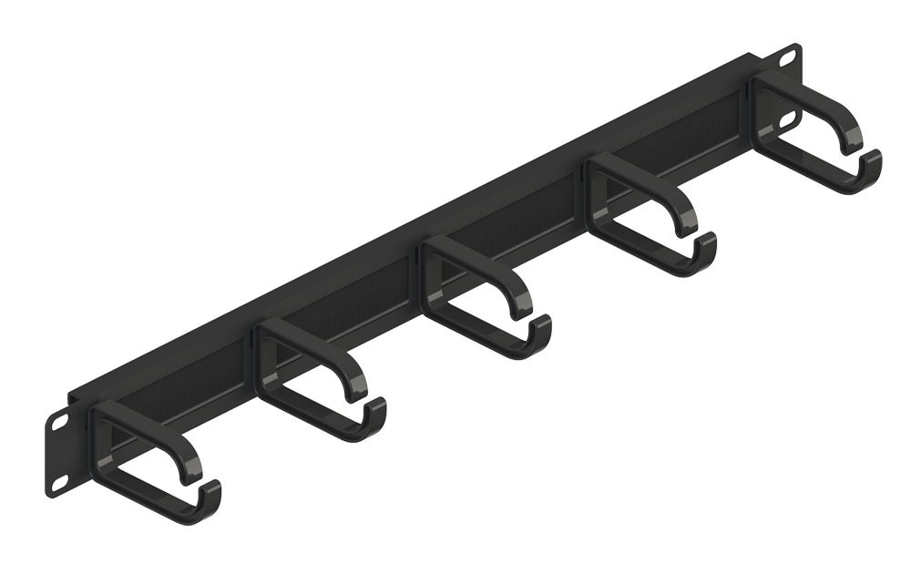 Brush-Style - Cable Management w/Brushed Slots