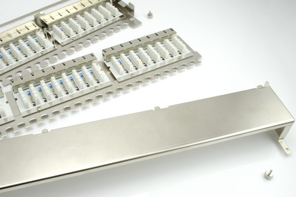 Category 5e |1U 48-Port High Density STP Modular Patch Panel (BP48MFS5e ...