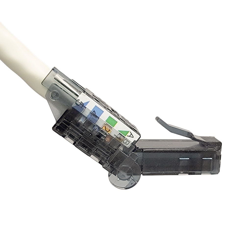 Direct Attach Angle Adjustable UTP RJ45 Plug |Toolless Adjustable UTP ...