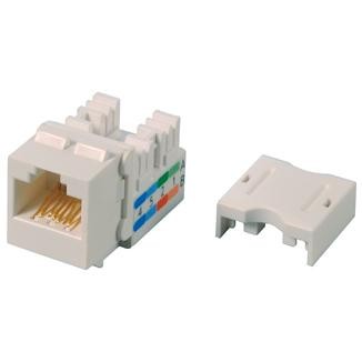Cat 6 Component Level 90° UTP Punchdown Keystone Jack