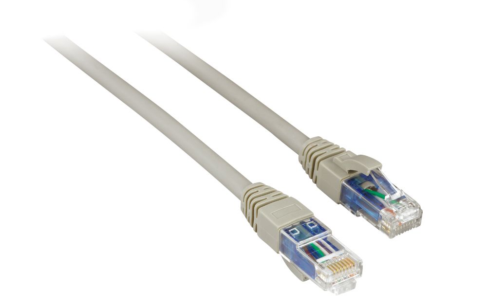 Tipo moldeado UTP - Cable de conexión redondo moldeado U/UTP de tipo trenzado