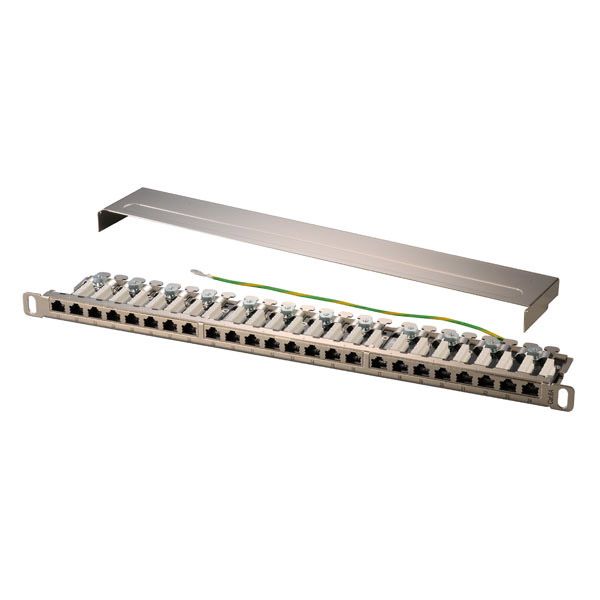 0.5U 24-Port High Density STP Modular Patch Panel