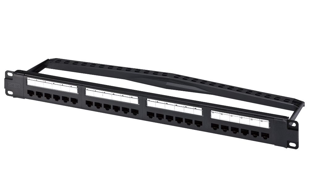 Modular Type - 1U 24-Port UTP Modular Patch Panel