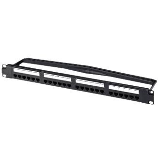 Category 6 |1U 24-Port UTP Modular Patch Panel (BP24Q6) – HCI
