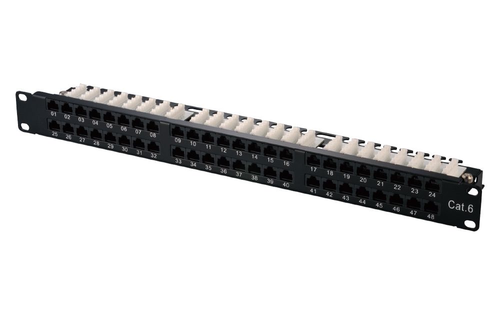 1U-48P - 1U 48-Port High Density UTP Modular Patch Panel