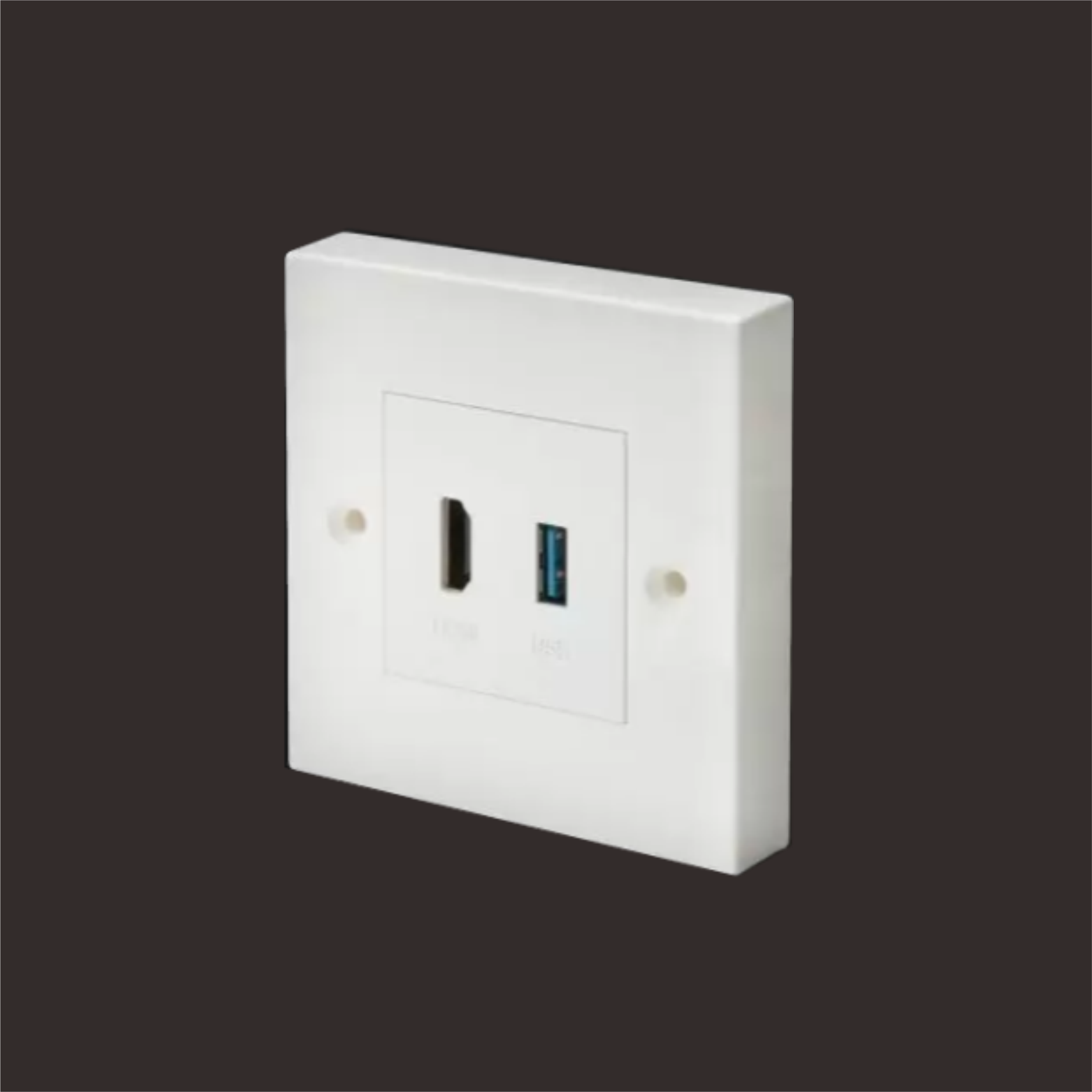 Pre-Configured HDMI+USB Feed-Through