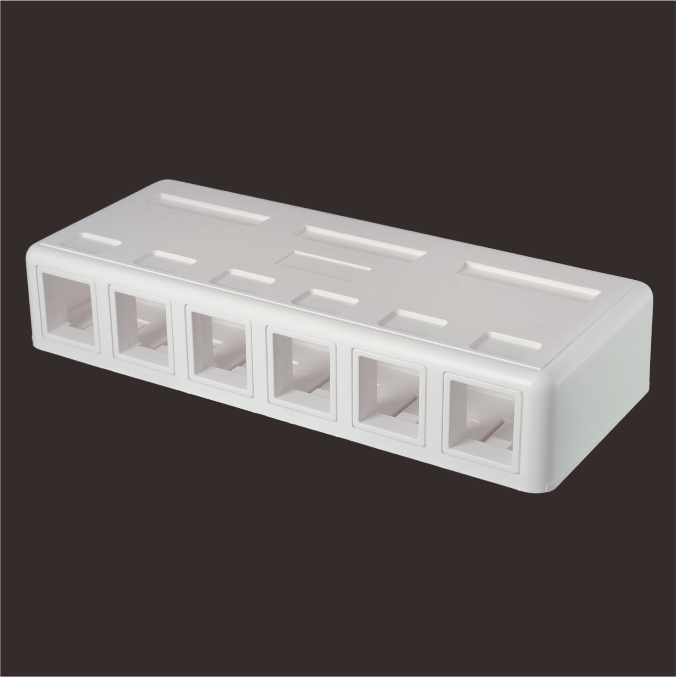6-Port Surface Mount Box