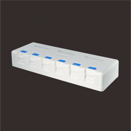 6-Port - 6-Port Surface Mount Box with Door
