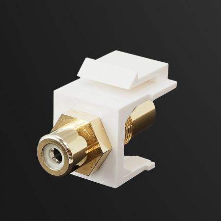 RCA Audio, White - Quick-Snap Bezel, RCA Audio White