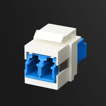 FO Duplex LC - Quick-Snap Bezel, Fiber Optics Duplex LC