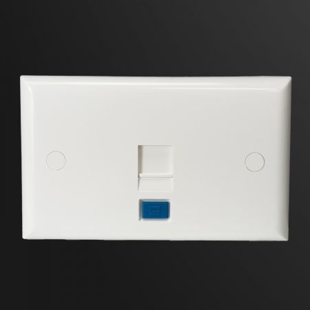 Keystone Horizontal Keystone Cutout |AUS Glossy Horizontal Shuttered (1/2-Port) w/Color ...