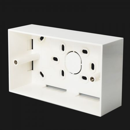 2-Gang Back Box - 86x146mm Double Gang Mounting Box
