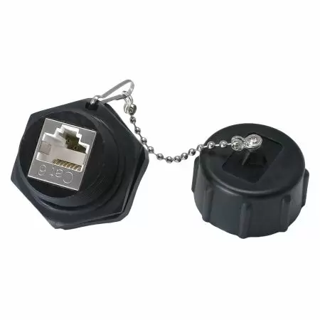 RJ-45 - RJ-45 to RJ-45 Cat 6 Keystone Jack (IP68)