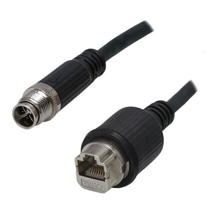 M12 Stecker zu