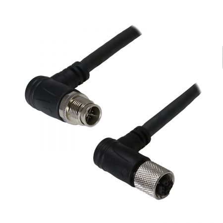 M12 Stecker L-Typ zu