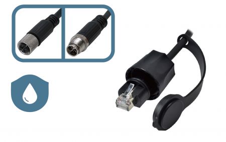 IP-67 Rated M12 to - IP-67 M12 to IP-68 RJ45