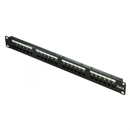 Category 6 - 1U 24-Port UTP Modular Patch Panel