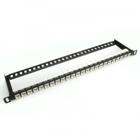 Category 6 - 0.5U 24-Port UTP Super High Density Snap-In Type Patch Panel
