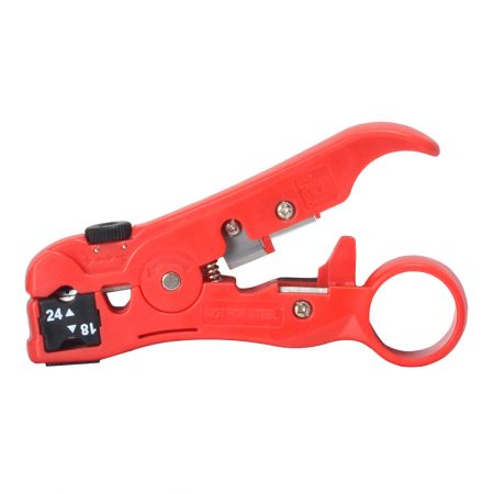 Voice/Data/CATV - Versatile Adjustable Stripper with Cutter