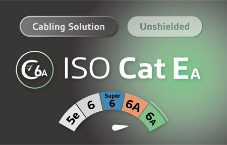 UTP - ISO-11801 Class Ea Verkabelung - ISO-11801 Class EA Verkabelung Unshielded Lösung