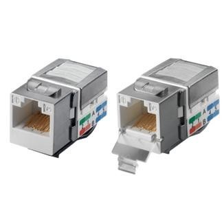 Category 6A - Cat 6A 90° UTP Punchdown Keystone Jack